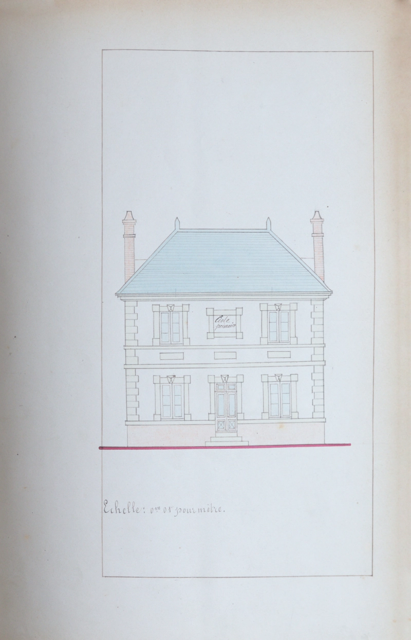 Manuscrit original de Louis Théodore Vernier, feuillet 7/24